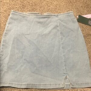 Target Light Blue Mini Skirt